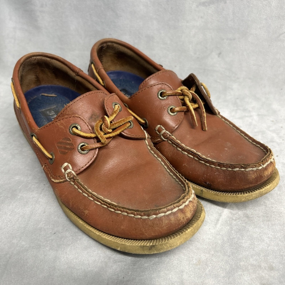 West Marine Boat Shoes Womens Size‎ 7 Classic Mocs 1300 Loafers Brown Slip On